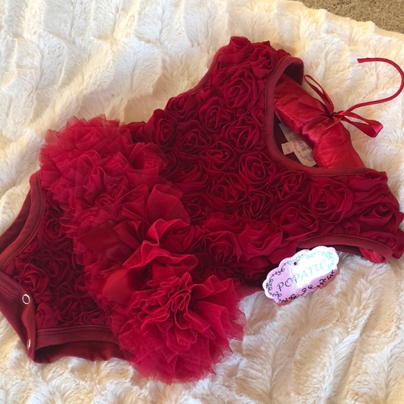 🎄Beautiful Baby Girl Christmas Outfit - Picture 2 of 6